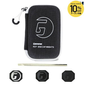 �y10��OFF�N�[�|���Ώہz�K���} GAMMA �s�b�N���{�[���A�N�Z�T���[ PICKLEBALL RCF PADDLE END CAP WEIGHTS 1E805892