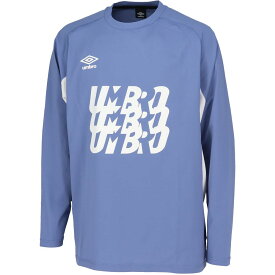 【10％OFFクーポン対象】アンブロ UMBRO サッカーウェア メンズ 【THE THIRD by UMBRO】長袖フィールテックプラクティスシャツ UF6SLS51M 2026SS