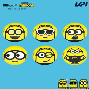 �w�����o�ׁx�E�C���\�� Wilson �e�j�X�R�[�g�p�i MINIONS MARKER SPOTS �~�j�I���Y �}�[�J�[�X�|�b�g WR8414001001�y�^�C���Z�[���z