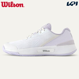 【10％OFFクーポン対象】ウイルソン Wilson テニスシューズ レディース INTRIGUE PRO IW Wh／Lavender イントリーグ プロ オールコート用 WRS335850U