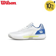 【全品10％OFFクーポン】ウイルソン Wilson テニスシューズ メンズ RUSH TOUR 5 Wh/D V Blue/L オールコ…