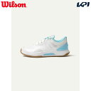 【10％OFFクーポン対象】ウイルソン Wilson テニスシューズ レディース INTRIGUE TOUR OMNI Wh/BLU イントリーグ ツア…