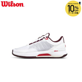 ウイルソン Wilson テニスシューズ レディース INTRIGUE TOUR BTT Wh/Port イントリーグ ツアー オールコート用 WRS338920U