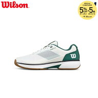 ウイルソン Wilson テニスシューズ メンズ RUSH LITE 5 Wh/Evergreen ラッシュライト 5 オールコート用 W…
