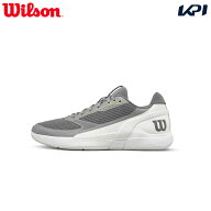 ウイルソン Wilson テニスシューズ メンズ RUSH PRO 5 Titanium/Snow ラッシュプロ 5 オールコート用 WRS…