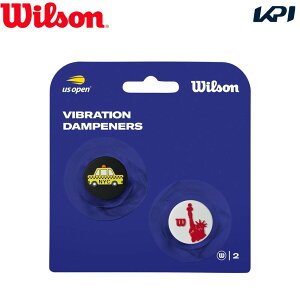 『即日出荷』ウイルソン Wilson テニスアクセサリー 振動止め(2個入) ダンプナー USオープン US OPEN DAMPENERS 2PK Yellow/Red WR8412301001