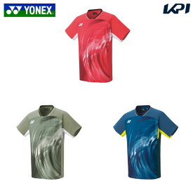 【全品10％OFFクーポン▼】ヨネックス YONEX テニスウェア メンズ ゲームシャツ（フィットスタイル） 10568 2024SS