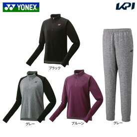 ヨネックス YONEX テニスウェア レディース 【上下セット】ロングスリーブTシャツ 16668＋パンツ 68104 16668-68104-010 2023FW