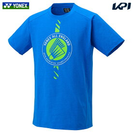 【全品10％OFFクーポン▼】【365日出荷】「あす楽対応」ヨネックス YONEX バドミントンウェア ユニセックス 全英選手権2024大会記念Tシャツ ユニドライTシャツ エレクトリックブルー 受注会限定モデル YOB24003 2024SS 『即日出荷』