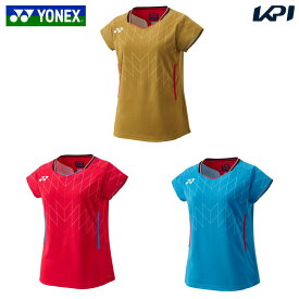 【5%OFFクーポン対象】ヨネックス YONEX バドミントンウェア レディース ウィメンズゲームシャツ（フィットシャツ） 20915 2025SS