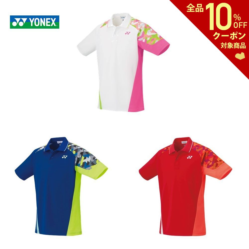 対象商品10%OFFクーポン ～11 23 ヨネックス YONEX マーケティング ユニセックス テニスウェア ゲームシャツ 2020SS 激安格安割引情報満載 10357