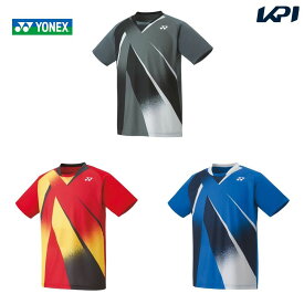 【全品10％OFFクーポン▼】ヨネックス YONEX テニスウェア ユニセックス ゲームシャツ（フィットスタイル） 10537 2023SS