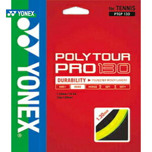 YONEX�i���l�b�N�X�j�uPOLY TOUR PRO 130�i�|���c�A�[�v��130�j PTGP130�v�d���e�j�X�X�g�����O�i�K�b�g�j�yKPI�z