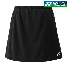 【全品10％OFFクーポン▼】ヨネックス YONEX テニスウェア JUNIOR スカート／インナースパッツ付／両脇ポケット付 26046J-007 2018SS