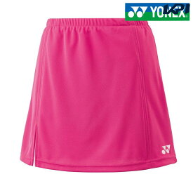 【全品10％OFFクーポン▼】ヨネックス YONEX テニスウェア JUNIOR スカート／インナースパッツ付／両脇ポケット付 26046J-654 2018SS