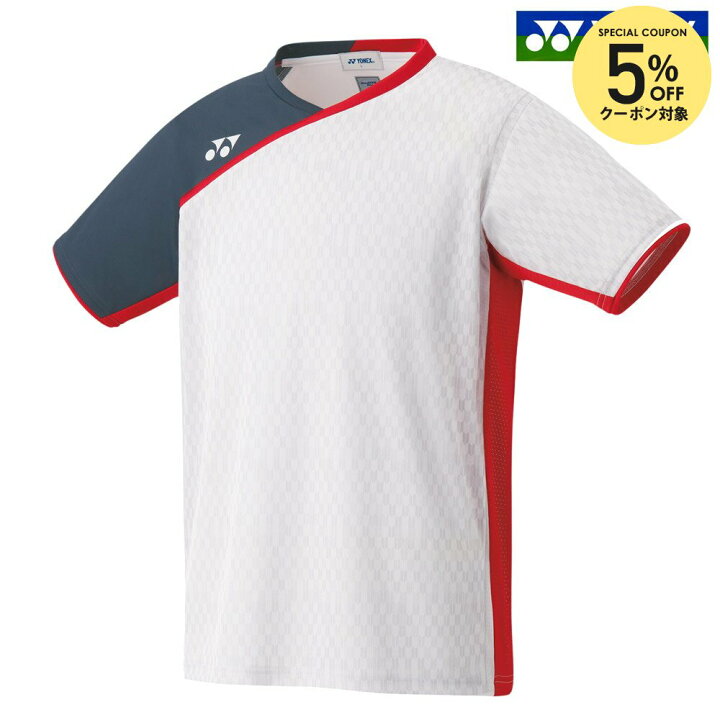 楽天市場 全品10 Offクーポン 2 22 あす楽対応 ヨネックス Yonex バドミントンウェア メンズ ゲームシャツ フィットスタイル バドミントン日本代表チームモデル 18fw 夏用 冷感 即日出荷 Kpi