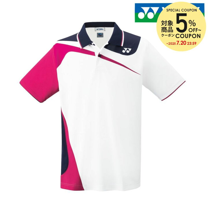 楽天市場】【全品10%OFFクーポン▽〜7/26】「あす楽対応」ヨネックス YONEX テニスウェア ユニセックス ユニゲームシャツ 10269-011 2018SS 『即日出荷』 夏用 冷感 : KPI 楽天市場】【全品10%OFFクーポン▽〜7/26】「あす楽対応」ヨネックス YONEX テニスウェア ユニセックス ユニゲームシャツ 10269-011 2018SS 『即日出荷』 夏用 冷感 : KPI