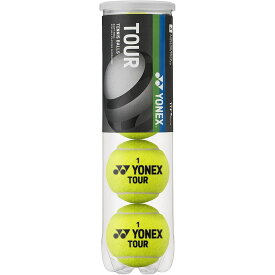 【全品10％OFFクーポン▼～4/17 9:59】【365日出荷】「あす楽対応」ヨネックス YONEX テニスボール ツアー 1缶 TB-TUR4 『即日出荷』