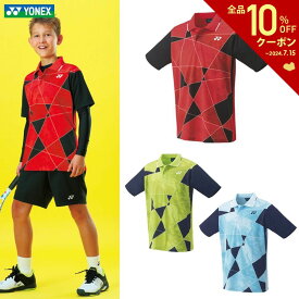 「あす楽対応」ヨネックス YONEX テニスウェア ジュニア ゲームシャツ 10465J 2022SS 『即日出荷』