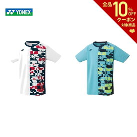 【全品10％OFFクーポン▼】ヨネックス YONEX テニスウェア ジュニア ゲームシャツ 10504J 2023SS