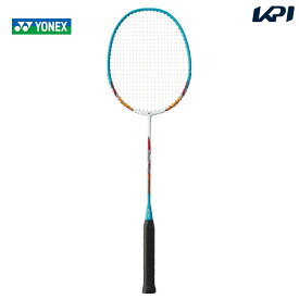 【5%OFFクーポン対象】【2個セット】「ガット張り上げ済み」ヨネックス YONEX バドミントンラケット マッスルパワー5LT MP5LTG-682 ホワイト／ターコイズ