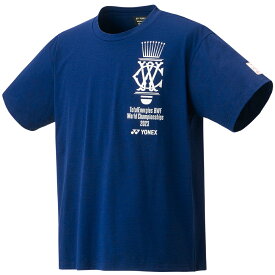「あす楽対応」ヨネックス YONEX バドミントンウェア ユニセックス バドミントン世界選手権2023記念Tシャツ ユニドライTシャツ YOB23190 2023FW 『即日出荷』