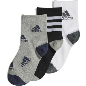 アディダス adidas マルチSPアクセサリー ジュニア グラフィックソックス3足組 EVL11