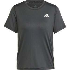 アディダス adidas ランニングウェア レディース スリーストライプス ワークアウト 半袖Tシャツ KUC81 2025SS