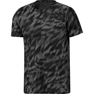 アディダス adidas ランニングウェア メンズ オウン ザ ラン 総柄プリント 半袖Tシャツ TX758 2025FW