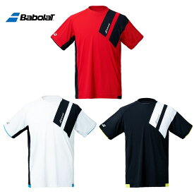 「あす楽対応」バボラ Babolat テニスウェア メンズ CLUB SHORT SLEEVE SHIRT ショートスリーブシャツ BUG1311C 2021SS『即日出荷』