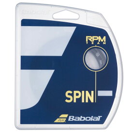 「あす楽対応」BabolaT（バボラ）「RPM TEAM（RPMチーム）125/130 241108」硬式テニスストリング（ガット） 『即日出荷』