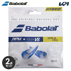 �y2�Z�b�g�z�o�{�� Babolat �e�j�X�K�b�g�E�X�g�����O RPM BLAST 125 + TOUCH VS 130 RPM�u���X�g�{�^�b�` �n�C�u���b�h �P�� 281037