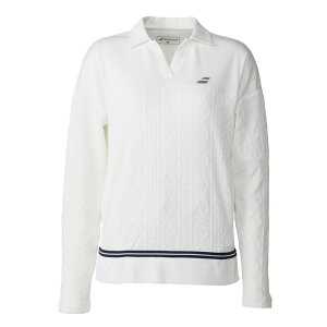 バボラ Babolat テニスウェア レディース PURE LONG SLEEVE SHIRT LOOSE FIT 長袖Tシャツ BWT5126 2025SS
