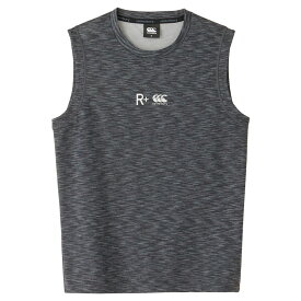 カンタベリー CANTERBURY ラグビーウェア ユニセックス R+ WORKOUT SLEEVELESS SHIRT RP34088 2024SS