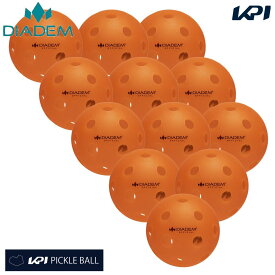 『即日出荷』ダイアデム DIADEM ピックルボール ボール POWER PICKLEBALL INDOOR 12PK パワー インドア（12個入） TPB007