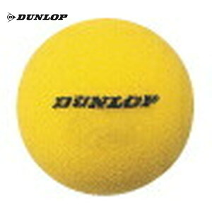 DUNLOP(ダンロップ)「SPONGEYL(スポンジ YL) NSPNGE2YL6BOX」半ダース ショートテニス用スポンジボール 『即日出荷』