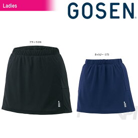 GOSEN（ゴーセン）「Women's レディース スカート（インナースパッツ付き）S1601」テニスウェア「2016FW」【kpi24】