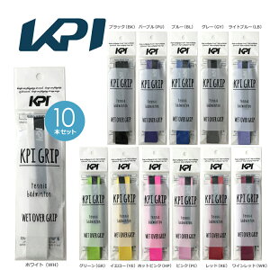 �u10�{�Z�b�g�vKPI(�P�C�s�[�A�C)�uWET OVER GRIP[�I�[�o�[�O���b�v]�i�E�F�b�g�^�C�v�j KPI100�v�e�j�X�E�o�h�~���g���p�O���b�v�e�[�v KPI�I���W�i���yKPI����z�@1����{�o�ח\�聦�\��