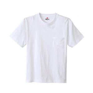 Hanes �J�W���A���E�F�A ���j�Z�b�N�X POCKET T-SHIRT �r�[�t�B�[ �|�P�b�gT�V���c H5190 2020FW