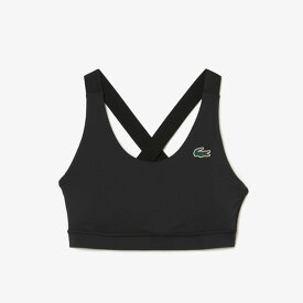 「あす楽対応」ラコステ LACOSTE テニスウェア レディース クロスバックミニマルスポーツブラトップ IF8139-99-8VM 2023FW 『即日出荷』