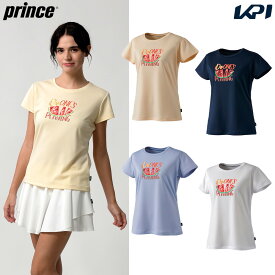 プリンス Prince テニスウェア レディース Tシャツ WS4058 2024SS【エントリーでボレロプレゼントキャンペーン対象】