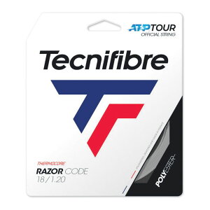 【2個セット】『即日出荷』テクニファイバー Tecnifibre テニスガット・ストリング RAZOR CODE (レーザーコード) 1.20mm TFG400 TFSG403 ダニール・メドベージェフ選手使用モデル