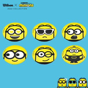�w�����o�ׁx�E�C���\�� Wilson �e�j�X�R�[�g�p�i MINIONS MARKER SPOTS �~�j�I���Y �}�[�J�[�X�|�b�g WR8414001001�y�^�C���Z�[���z