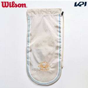 EC\ Wilson ejXobOEP[X WILSON LEGACY RACQUET SOFT COVER Cream/B KV[ PbgJo[ WR8049402001