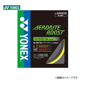 ���l�b�N�X YONEX �o�h�~���g���K�b�g�E�X�g�����O �G�A���o�C�g�u�[�X�g AEROBITE BOOST�i200m���[���j BGABBT-2