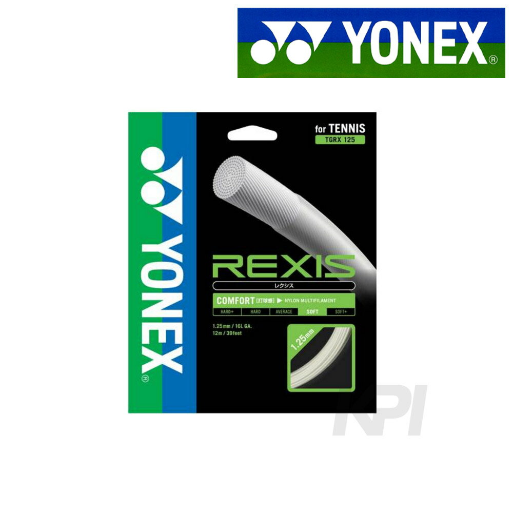 人気満点 Yonex ヨネックス Rexis 125 レクシス125 240mロール Trx125 2 硬式テニスストリング ガット 日本産 Www Regionayacucho Gob Pe