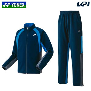 ヨネックス YONEX テニスウェア ユニセックス 【上下セット】ニットウォームアップシャツ50139+パンツ60139(ネイビーブルー) 50139-60139-019 2023SS