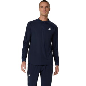 AVbNX asics ejXEFA Y MATCH LS 1/2 ZIP TOP 2041A321 2025SS