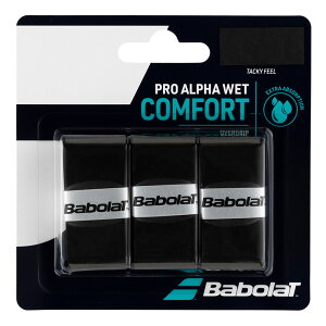 �o�{�� Babolat �e�j�X�O���b�v�e�[�v PRO ALPHA WET x 3 �v���A���t�@�E�F�b�g�i3�{���j 653054