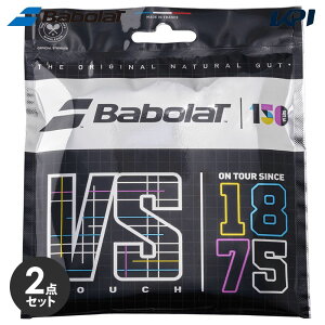 �y2�Z�b�g�z�o�{�� Babolat �e�j�X�K�b�g�E�X�g�����O Touch VS 12M 150 years �^�b�` VS �o�{���X�g�����O�a��150���N����p�b�P�[�W 201033
